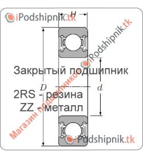 1000805( 61805 ZZ KYK)