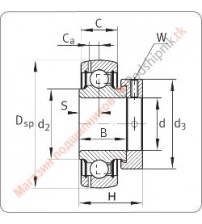 GRAE 30-208-NPP-B-AH01 (30X80X43,7 INA )